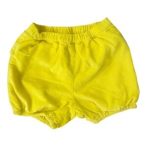 Baby Boden yellow lined cord shorts - 12-18 months